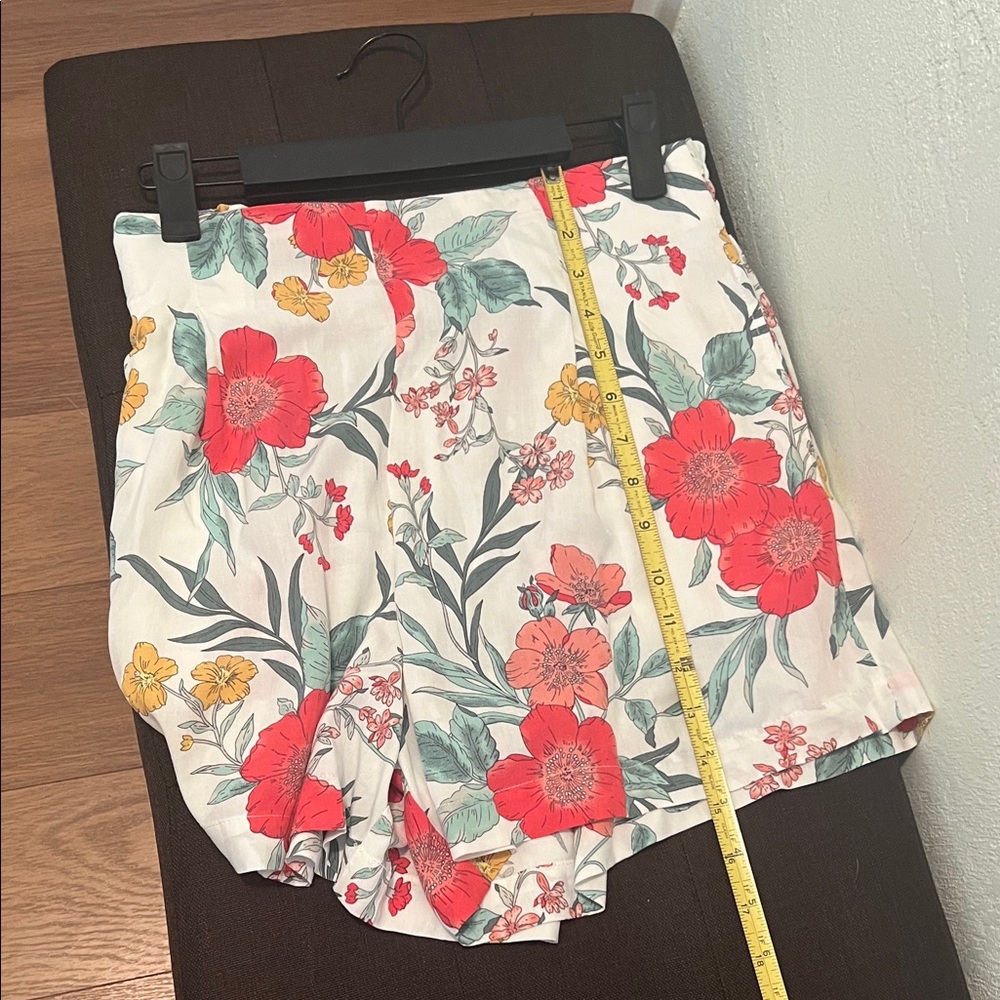 #1441**Floral Print Women's Skirt - Picture 4 of 6